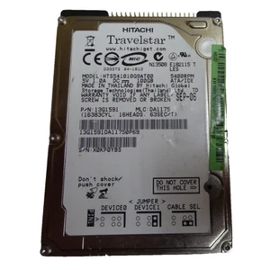 100 GB IDE HITACHI HTS541010G9AT00 S/N: X0KP0YBS 2,5 " #NFP1142 - Bild 1 von 2