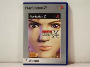 Resident Evil Code Veronica X Complete Platinum Sony Playstation 2 PS2 PAL FR - Imagen 1 de 6