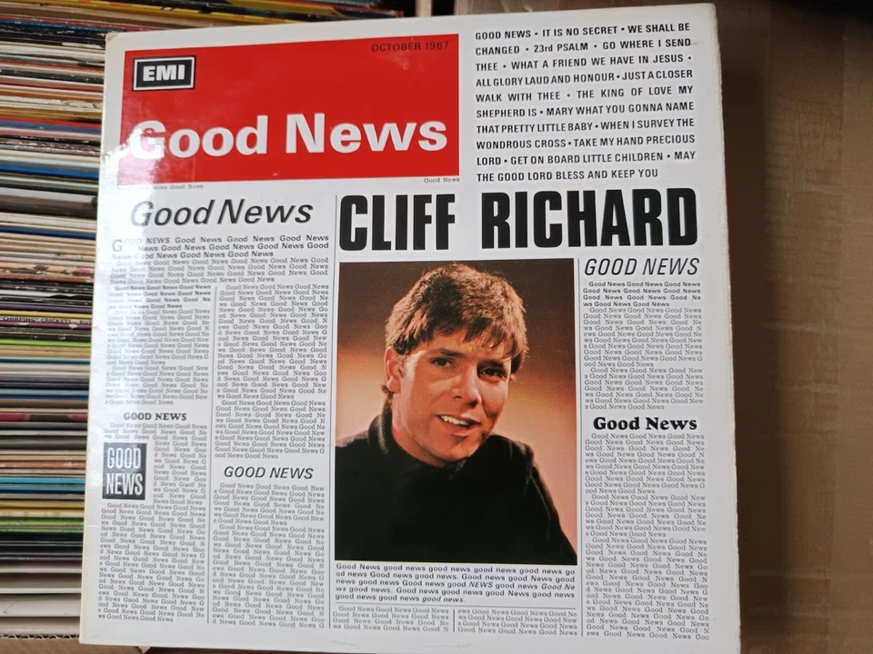 LP Album 33T - Cliff Richard – Good News  pop rock  UK 1967 mono EX/EX - Photo 1/4