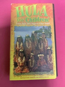 Hula For Children Learn Basic Hula Steps 3 Hula Songs Musical Mirror Imaged VHS - Picture 1 of 4