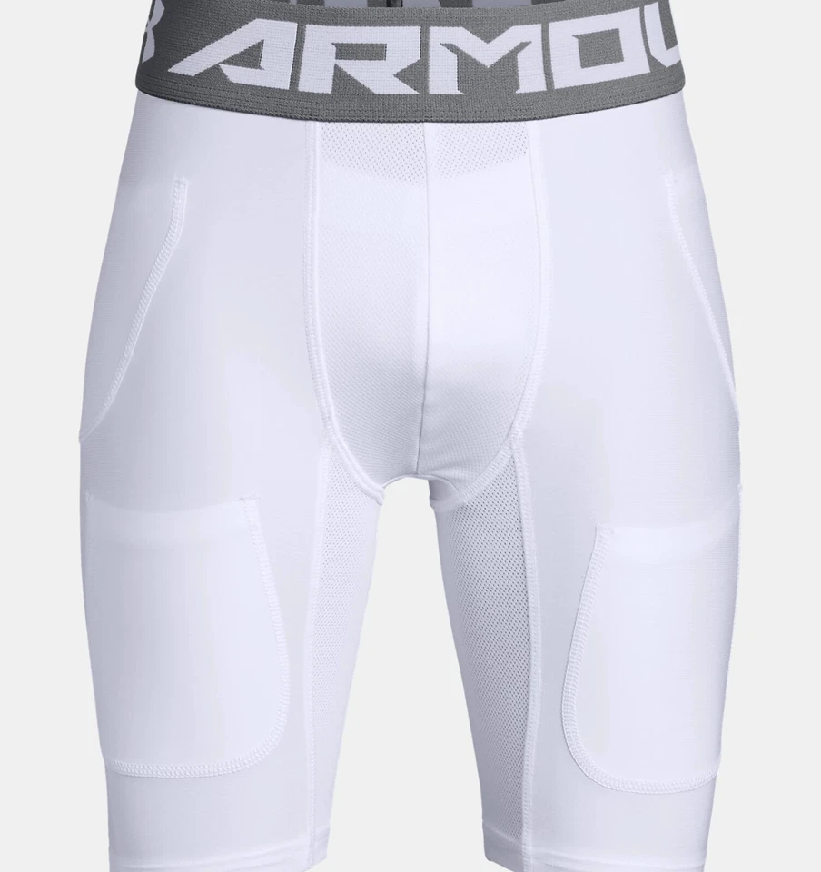 UNDER ARMOUR BOY'S FOOTBALL GIRDLE/SHORTS YOUTH SIZES NEW 1305587 100 - Image 1 of 1