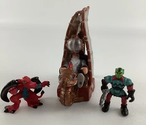 Fisher Price Imaginext Edwin Sorcerer Figure Lot Flying Dragon Goblin Wizard - Picture 1 of 7
