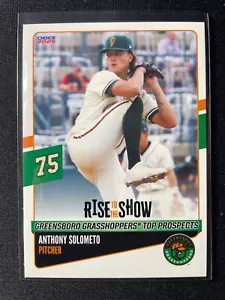 2025 Greensboro Grasshoppers Anthony Solometo Top Prospects (Pirates) 500 MADE!! - Bild 1 von 1