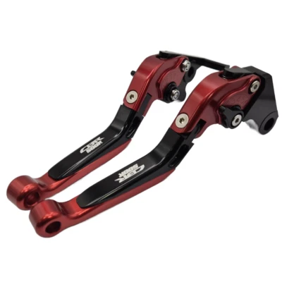 Juego de palancas de freno embrague ajustable Honda CBR 500 R 2013-2021 - negro/rojo Foto 1 de 4