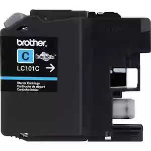 Cartucho de tinta cian Brother LC101C genuino # LC-101C LC101C - Imagen 1 de 3