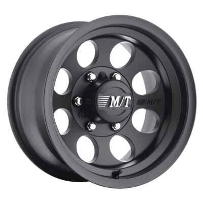 MICKEY THOMPSON Classic III 17X9 6X139.7 Offset -12 Satin Black (Quantity of 4) Foto 1 de 2