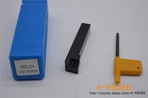 SCLCR1212F09 Lathe Boring Bar Turning Tool Holder + CCMT09T304 CCMT32.51 Inserts - Picture 1 of 4