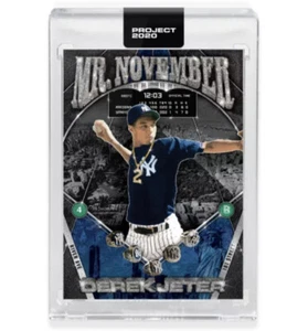 DEREK JETER - TOPPS PROJECT 2020 - Card #132 - BEN BALLER - w/ Box - IN HAND!!! - Picture 1 of 4