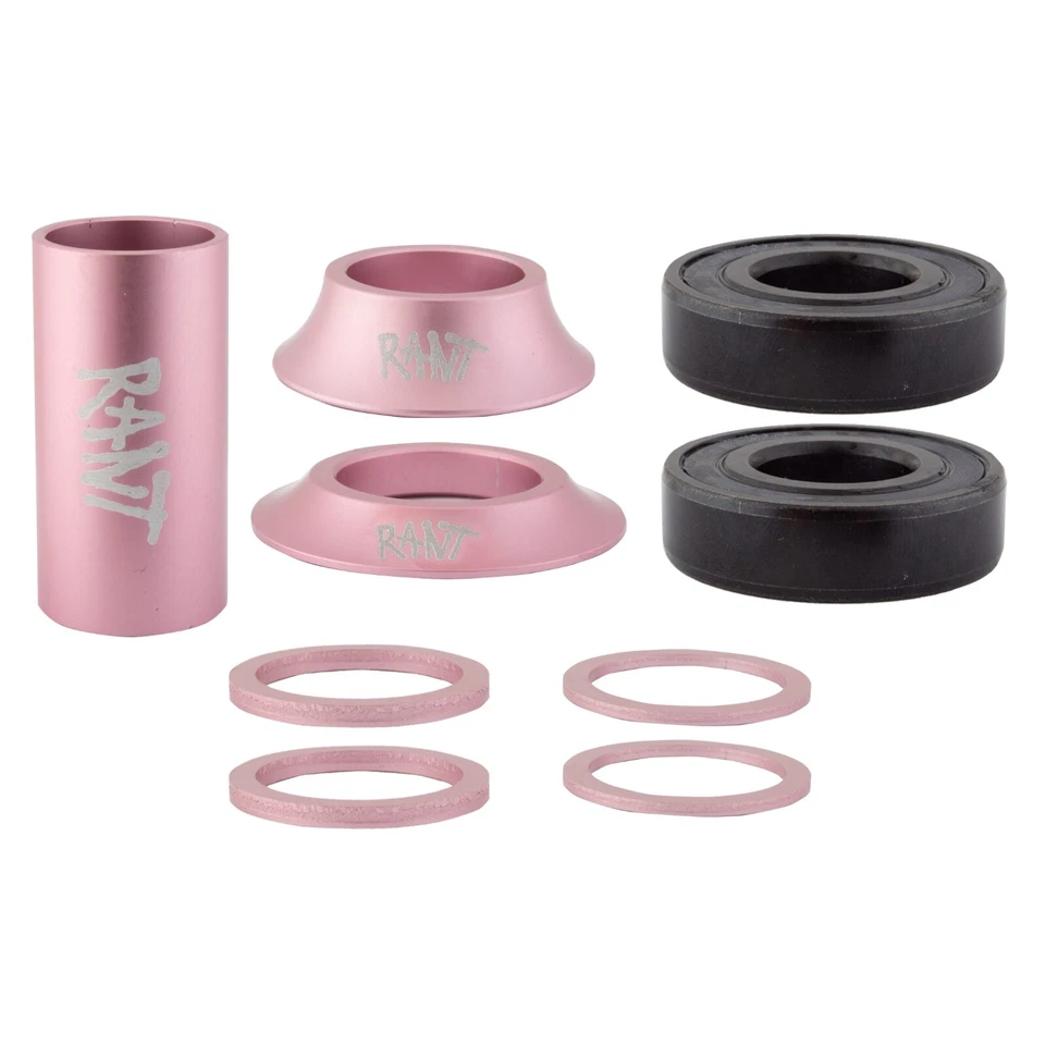 SOPORTE INFERIOR MEDIO RANT BANG UR BMX 22MM ROSA Foto 1 de 1