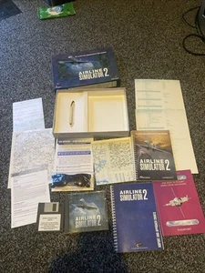 Nomissoft Airline Simulator 2 PC CD-ROM Software 1999 Completo en Caja - Imagen 1 de 14