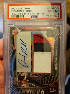 2022 Panini Spectra DESMOND RIDDER Radiant Rookie RPA /60 Hyper Atlanta Falcons - Picture 1 of 5