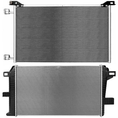 PICKOOR Radiator & Condenser Cooling Kit For Chevrolet Silverado 2500 HD 2001-05 Foto 1 de 4
