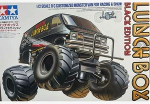 Tamiya 1/10 Electric RC Car Series No. 546 1/12 Lunch Box Black Edition 58546 - Picture 1 of 8