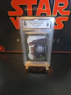2024 Topps Star Wars Masterwork /25 Canvas Mark Hamill The Journey Begins  MGC 8 - Image 1 of 4