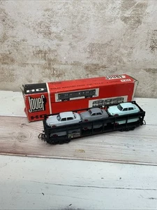 JOUEF #654 TRANSPORT AUTOS S.T.V.A VEHICLE TRANSPORTER WITH CARS. RARE - Picture 1 of 5