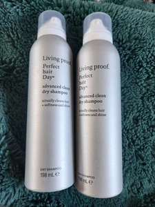 LIVING PROOF PERFECT HAIR DAY ADVANCED CLEAN DRY SHAMPOO - 198ML X 2 - Picture 1 of 4