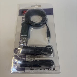 RC Helicopter Airplane Car Training USB Simulator Cable For FlySky FS-SM100 a - Picture 1 of 6