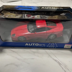 With box 1 18 scale Callaway C12 AUTOart miniature car model collection release - Picture 1 of 3