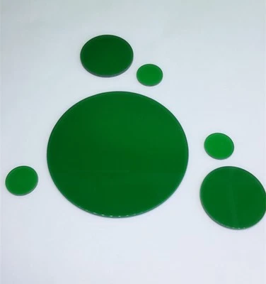 532nm band-pass green optical glass LB1 VG9 filter - Image 1 of 4