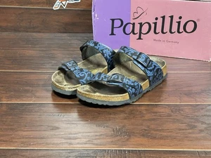 Birkenstock Papillio Sydney Tropical Floral Negro Azul Birko Flor Talla 36 EE. UU. W 6 - Imagen 1 de 10