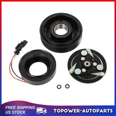 Nuevos kits de embrague compresor de aire acondicionado para Chevrolet Corvette 6,2 L 2015 2016-2019 Foto 1 de 4