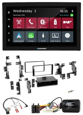 Blaupunkt DAB Bluetooth USB Lenkrad 2DIN Autoradio für Nissan Cube Frontier Juke - Bild 1 von 4