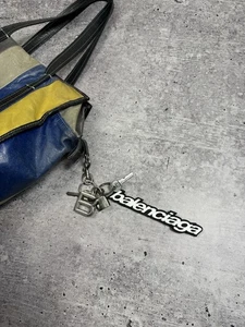 Balenciaga Keychain Kit in Multicolored silver color keyring rare - Picture 1 of 14