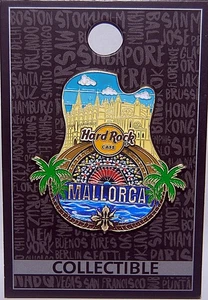 Hard Rock Cafe MALLORCA Year 2023 City Icon Pin - Picture 1 of 2