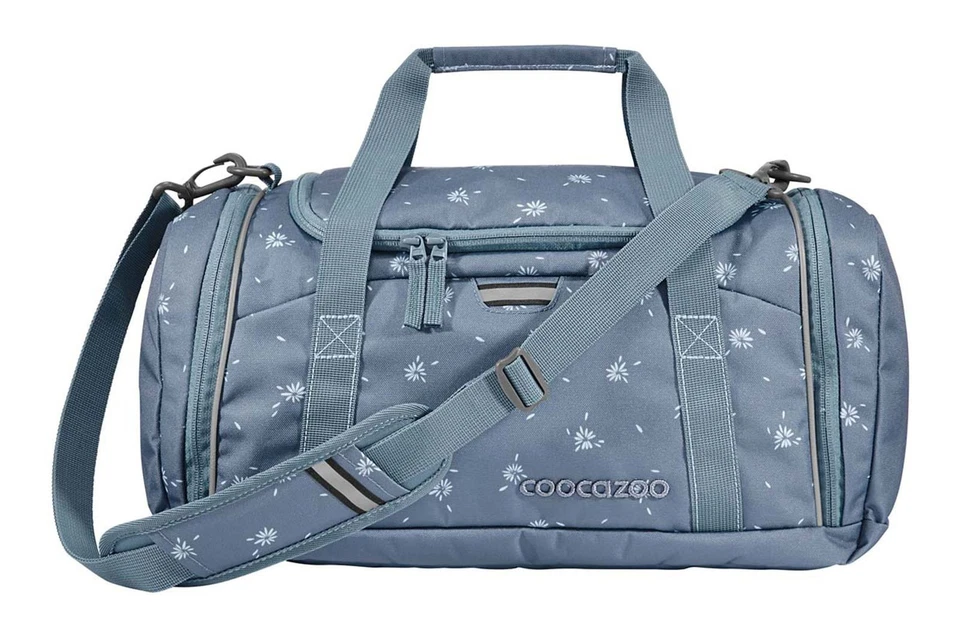 coocazoo Sports Bag Sporttasche Tasche Bloomy Daisy blaugrau hellblau Neu - Bild 1 von 1