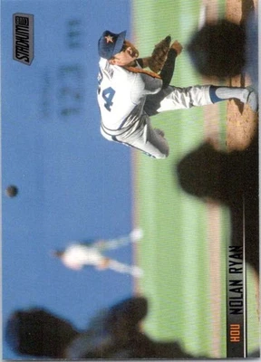 2021 Stadium Club Black Foil #17 Nolan Ryan Houston Astros NM-MT ID:539 ID:53923 - Image 1 of 2