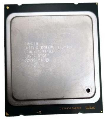 Intel Core i7-3930K 3.20GHz LGA 2011/Socket R 12MB 6-Core CPU Processor SR0KY - Image 1 of 2