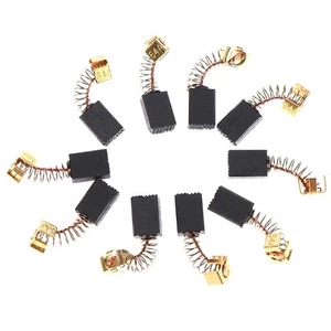 Carbon Brush Set Compatible with Various Electric Motors Size 5 x 8 x 12 mm - Picture 1 of 12