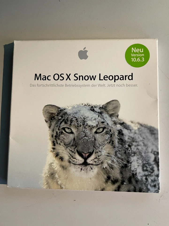 Apple MC573D/A Mac OS X Snow Leopard 10.6.3 DVD-Rom Original/Apple - Bild 1 von 2
