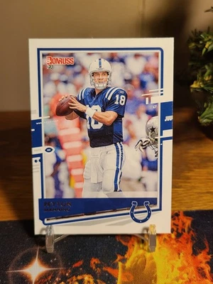 Peyton Manning #125 2020 Donruss 水测试印第安纳波利斯小马队 — 第 1/2 张图片