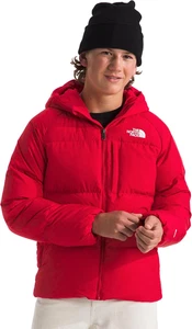THE NORTH FACE Boys' Reversible North Down Hooded Jacket - Picture 1 of 12
