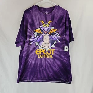 Camiseta Tie Dye Púrpura Figment Epcot Center Parks Disney Talla XL - Imagen 1 de 4