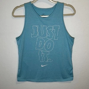 Women's Nike Dri-Fit Workout Tank Top Size Small Swish Racerback - Picture 1 of 6