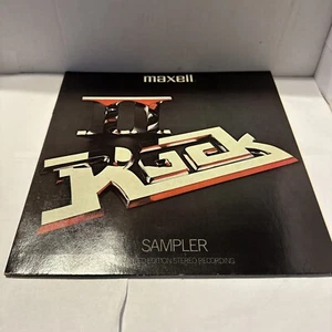 THE MAXELL ROCK II SAMPLER 1980 LP Gatefold Album Vinyl Record : VG+/EX - Picture 1 of 5
