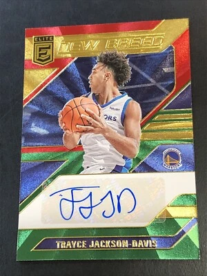 Trayce Jackson-Davis Rookie Auto Int’l Red & Green - 2023-24 Donruss Elite - Image 1 of 4