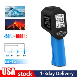 Digital Infrared Thermometer Temperature Gun Laser IR industry -50°C-1880°C - Picture 1 of 8