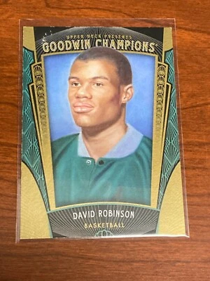 DAVID ROBINSON 2015 UPPER DECK GOODWIN CHAMPIONS NAVY MIDSHIPMEN CARD #1 - Image 1 of 2