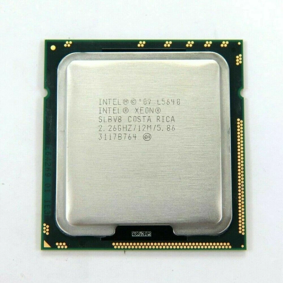 Intel Xeon Processor L5640 6-CORE SLBV8 (12M Cache,2.26 GHz,5.86 GT/s CPU QPI) - Image 1 of 1