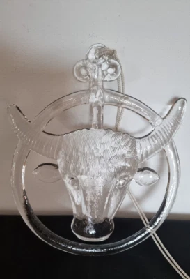 Kosta Boda Fensterbild Suncatcher Sternzeichen Schweden Bertil Vallien Vintage - Bild 1 von 4