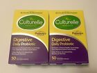 Culturelle Digestive Daily Probiotic, 100 ct (2 Boxes of 50), EXP 04/2024 BNIB