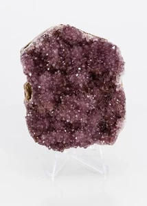 Racimo de Cristal Amatista Alacam Druzy Púrpura Raro Balikesir Turquía 90 mm H1721 - Imagen 1 de 16