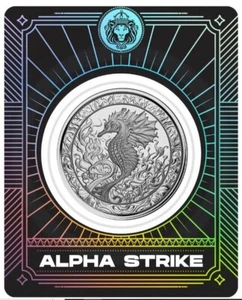 2023 Samoa Seahorse 1 oz .999 Silver Scottsdale ALPHA STRIKE   #109 of 249 - Picture 1 of 4