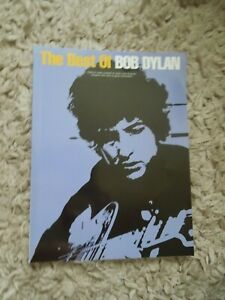 The Best of Bob Dylan Music Book