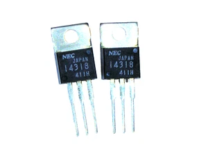 UPC14318 NEC 18V Positive Voltage Regualtor TO-220 2 pcs - Picture 1 of 1
