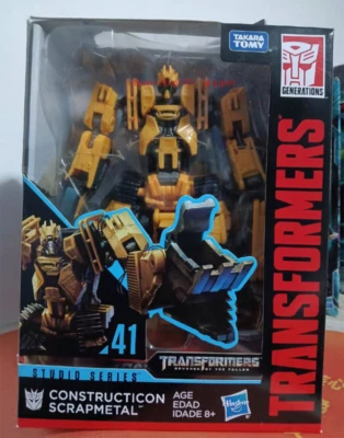 Takaratomy Studio Series Ss-41 Costructicon Scrapetal Action Figure In Stock New - Image 1 of 4