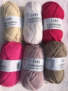 Lang Cashmerino yarn - 30% Off!  - Picture 1 of 7